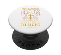 Darkness To Light Bible Verse Christian Peter 2:9 Born Again PopSockets Adhesive PopGrip