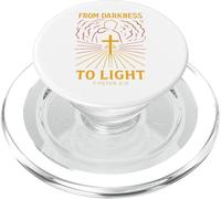 Darkness To Light Bible Verse Christian Peter 2:9 Born Again PopSockets PopGrip for MagSafe