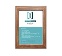 DARKOAK WOODEN EFFECT PICTURE PHOTO FRAMES SIZE: A2 (16.5"x23.4"), PORTRAIT OR LANDSCAPE READYMADE