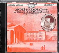D'arkor, Andre - Sings Delibes/Flotow/Chausson/