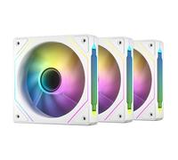 DARKROCK F120-3 in 1 120mm Infinite Mirror Design Fan Case with PWM control and ARGB effect, hydraulic bearing for low noise operation Suitable for most systems of