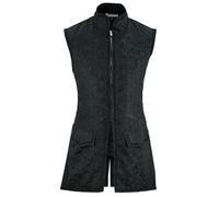 Darkrock Men's Long Waistcoat Vest Black Gothic Steampunk Victorian Aristocrat - Black - X-Large