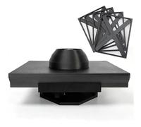 Darkroom Film Developing Tray with Automatic Rocking Base and Fixing Clip, Fits 4x5 5x7 8x10 Sheets, Ideal for Photography Enthusiasts and Professionals