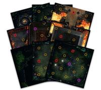 Steamforged Board Game Tile Set – Dark Souls the Board Game: Darkroot Basin & Iron Keep