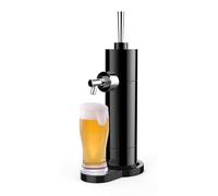 DarkSwan Draught Beer Machine for Home, Portable Beer Dispenser for Beer Canned, Perfect Draft Beer Foam Generator Pumps with Beer Tap, Enjoy Fresh Draft Beer Anytime, Anywhere, Black