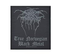 DARKTHRONE Aufnäher TRUE NORWEGIAN BLACK METAL Patch gewebt 10 x 11 cm