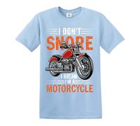 Darkwear Funny I Don't Snore I Dream I'm A Motorcycle Snoring T-Shirt Biker Joke Tshirt