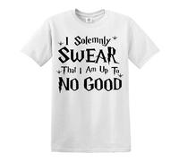 Darkwear I Solemnly Swear I Am Up to No Good Funny T-Shirt Potter Funny T-Shirt Top Tee