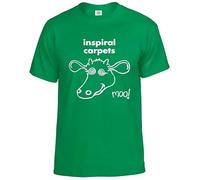 Darkwear Inspiral Carpets Madchester Happy Mondays Men's T-Shirt Colours(Irish Green,3XL)