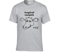 Darkwear Inspiral Carpets Madchester Happy Mondays Men's T-Shirt Colours(Sport Grey,M)