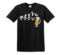 Darkwear Monday to Friday Drink T-Shirt Drunk Party Funny Beer Top T-Shirt (Black, XL)