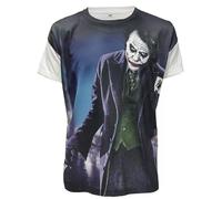 Darkwear New Joker SUBLIMITION T Shirt WHY SO SERIOUS Funny Heath Ledger TOP TEE(White,M)