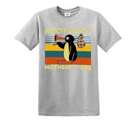 Darkwear Pingu Noot Noot T-Shirt Men's Funny Motherf*ckers Offensive Rude Funny Top Tee(Grey, XL)