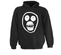 Darkwear The Mighty Hoody Funny Skull Series Gifts Sweatshirt (BLACK HOODY- XL)