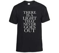 Darkwear There is A Light The Smiths T-Shirt Morrissey Men's Gift Top tee S to 5XL(Black,XXL)