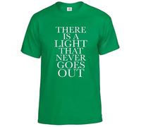 Darkwear There is A Light The Smiths T-Shirt Morrissey Men's Gift Top tee S to 5XL(Irish Green,M)