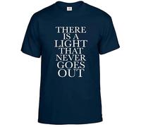 Darkwear There is A Light The Smiths T-Shirt Morrissey Men's Gift Top tee S to 5XL(Navy,XXL)