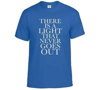 Darkwear There is A Light The Smiths T-Shirt Morrissey Men's Gift Top tee S to 5XL(Royal Blue,L)