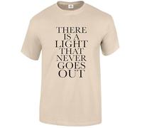 Darkwear There is A Light The Smiths T-Shirt Morrissey Men's Gift Top tee S to 5XL(Sand,M)