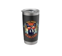 Darlene Best Dog Mom Ever Funny Custom Personalized Name Stainless Steel Insulated Tumbler