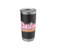 Darlene First Name Girl Vintage 70s 80s Personalized Stainless Steel Insulated Tumbler