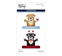 Darling Dog Etched Dies by Simon Hurley