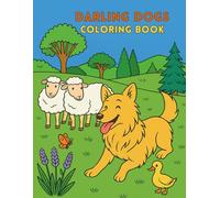 Darling Dogs Coloring Book