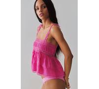 Darling Dreams Cami by Intimately at Free People in Fuchsia Flame, Size: XS - female