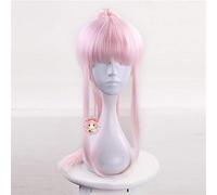 DARLING in the FRANXX 02 Zero Two Long Ponytail Wig Cosplay Costume CODE 002 Women Heat Resistant Synthetic Hair Pink Wigs MZ-1264