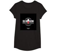 Darn I'm Addicted: Self-Medicating Professional Humor T-Shirt, Girls, Black, Medium