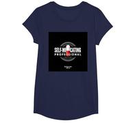 Darn I'm Addicted: Self-Medicating Professional Humor T-Shirt, Girls, Navy, Medium