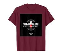 Darn I'm Addicted: Self-Medicating Professional Humor T-Shirt, Men, Burgundy, 3XL