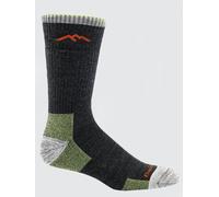 Darn Tough 1403 Men's Hiker Boot Midweight Hiking Cushion Socks - Lime - Charcoal - M