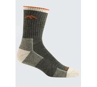 Darn Tough 1466 Hiker Micro Crew Men's Cushion Socks - S - Olive - Cream