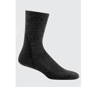 Darn Tough 1972 Light Hiker Micro Crew Lightweight Men's Cushion Socks - Black - Dark Grey - L