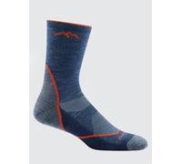 Darn Tough 1972 Light Hiker Micro Crew Lightweight Men's Cushion Socks - Denim - Orange - XL