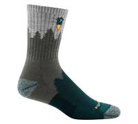 Darn Tough | Number 2 Micro Crew Midweight Socks | Cushion | Grey Large