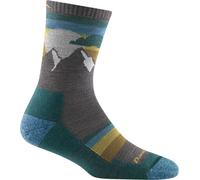 DARN TOUGH (5005) Women's Hike/Trek Sunset Ledge Micro Crew Lightweight with Cushion Sock - (Taupe, Small)