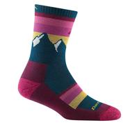 Darn Tough - Women's Sunset Ledge Micro Crew Lightweight Cushn - Walking socks size S, multi