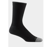 Darn Tough 6032 Men's Solid Crew Lightweight Lifestyle Socks - Large - Black