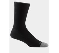 Darn Tough 6032 Men's Solid Crew Lightweight Lifestyle Socks - Medium - Black
