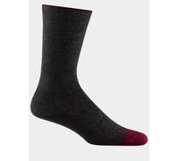 Darn Tough 6032 Men's Solid Crew Lightweight Lifestyle Socks - Medium - Charcoal