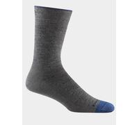 Darn Tough 6032 Men's Solid Crew Lightweight Lifestyle Socks - S - Grey