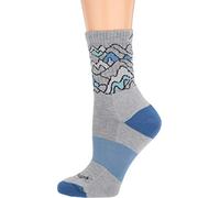 Darn Tough Coolmax Zuni Micro Crew Cushion Sock - Women's Light Gray Medium