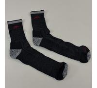 DARN TOUGH Hike/Trek Socks Micro Crew Midweight Merino Wool Men SZ XXL 15-17 Bla