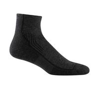 Darn Tough | Hiker 1/4 Midweight | Cushion | Men's | Onyx Black Small