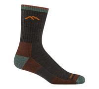 Darn Tough Hiker Midweight Micro Crew Sock with Cushion, Mens Socks for Hiking and Camping, Boot Socks, Walnut, Large