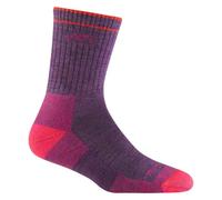 Darn Tough Hiker Midweight Women's Micro Crew Hiking Socks in Plum