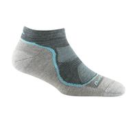 Darn Tough Ladies Light Hiker No Show Lightweight Hiking Merino Socks - M - Slate