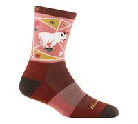 Darn Tough Ladies Merino Wool Animal Patterned Hiking Boot Socks - L - Canyon